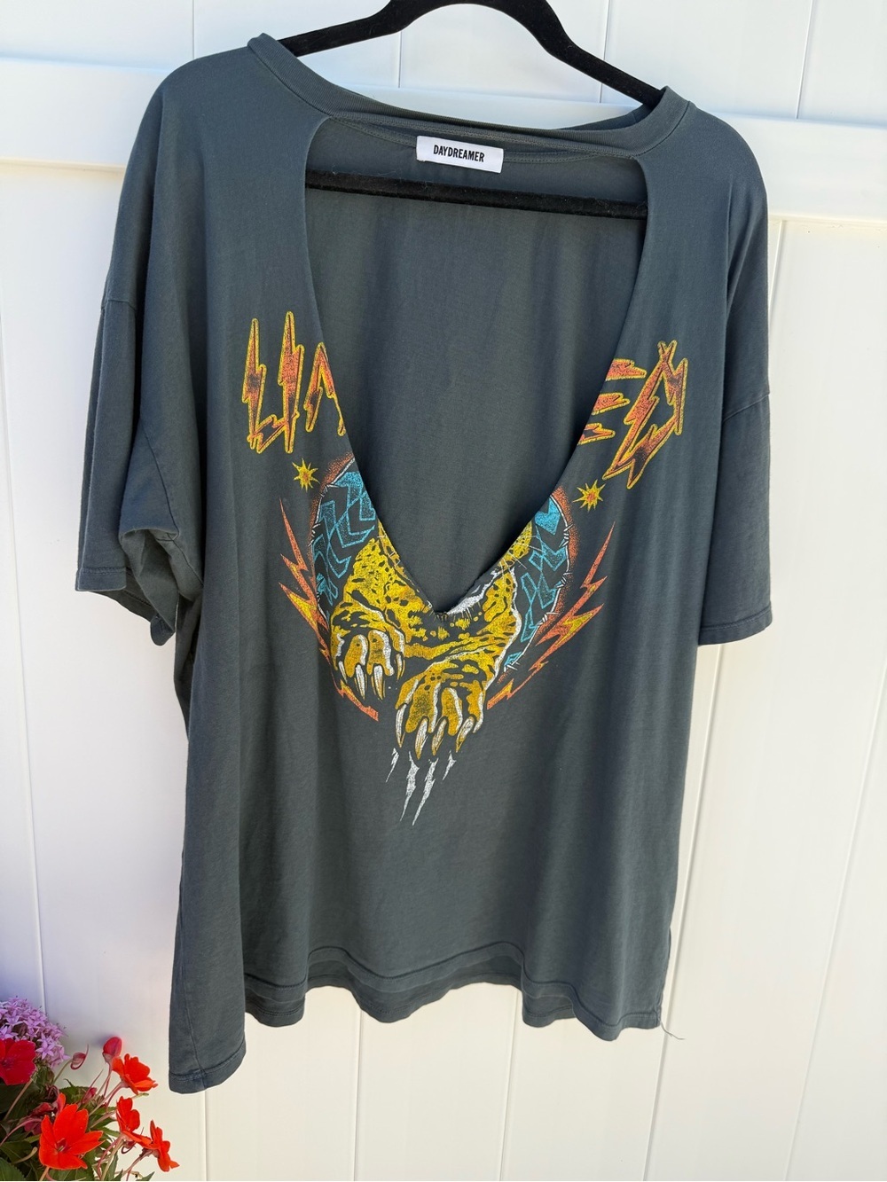 Daydreamer Graphic V-Neck Tee